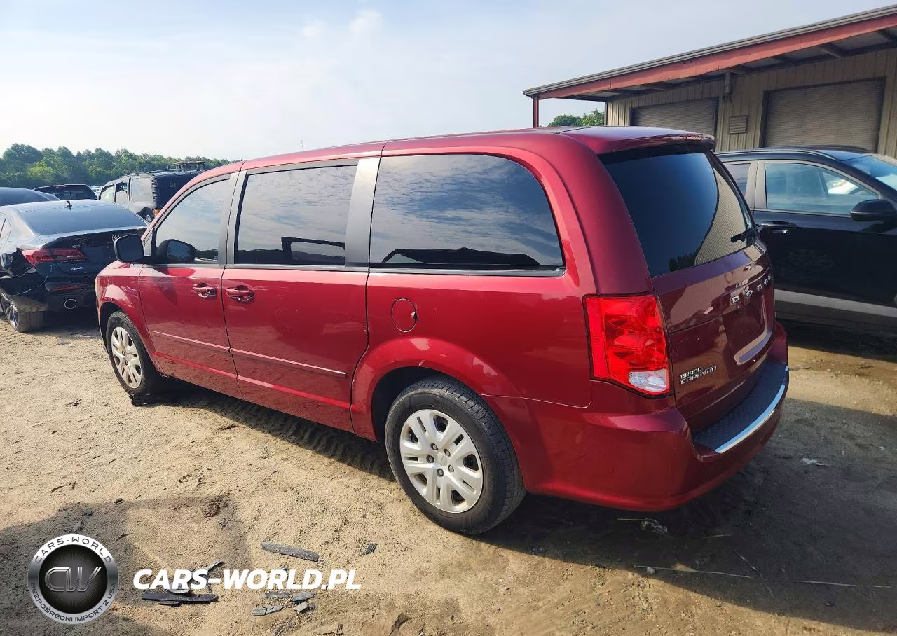 2015 Dodge Grand Caravan Se VIN:2C4RDGBG1FR605903 - 2