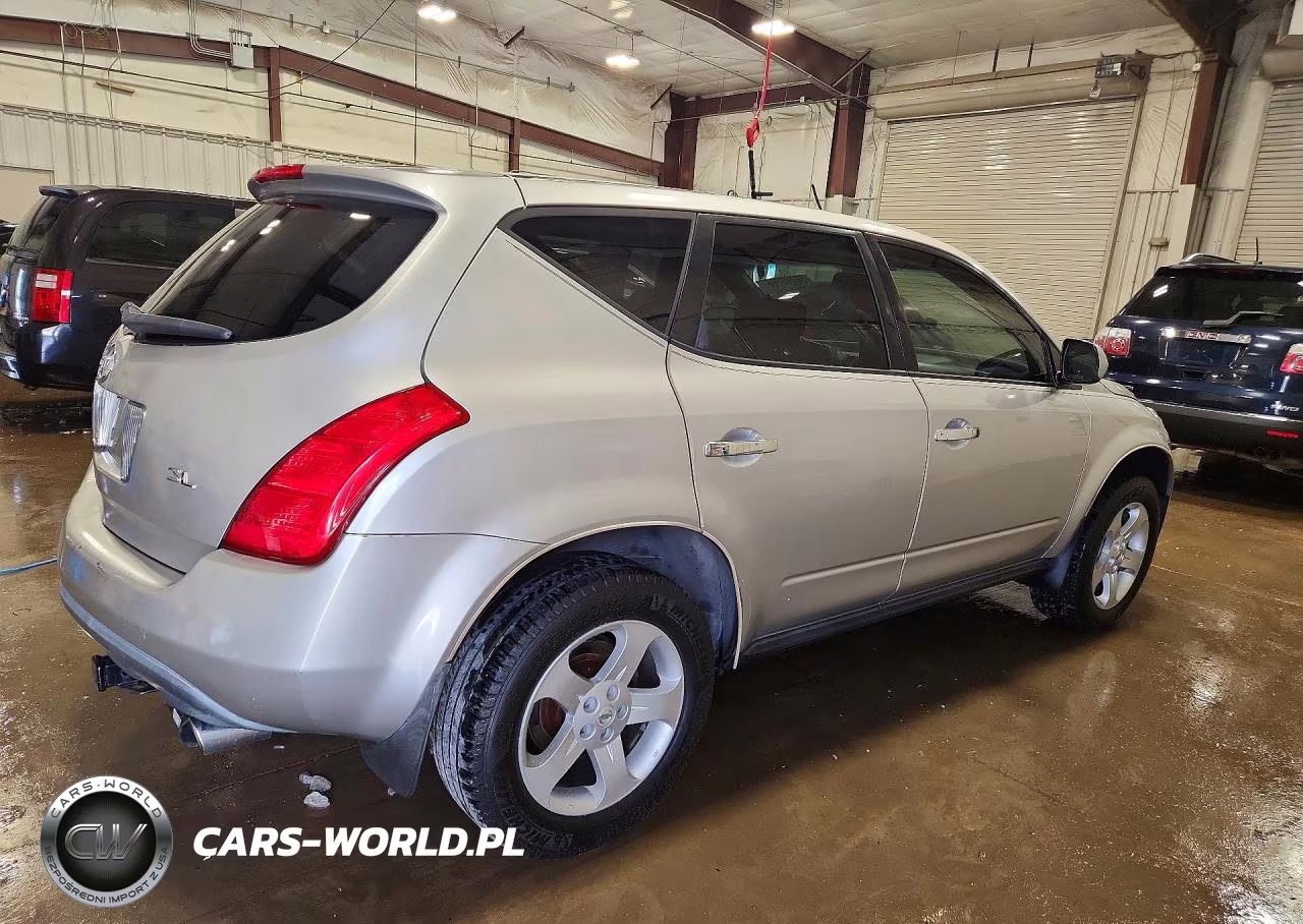 2004 Nissan Murano Sl VIN:JN8AZ08T14W207996 - 3