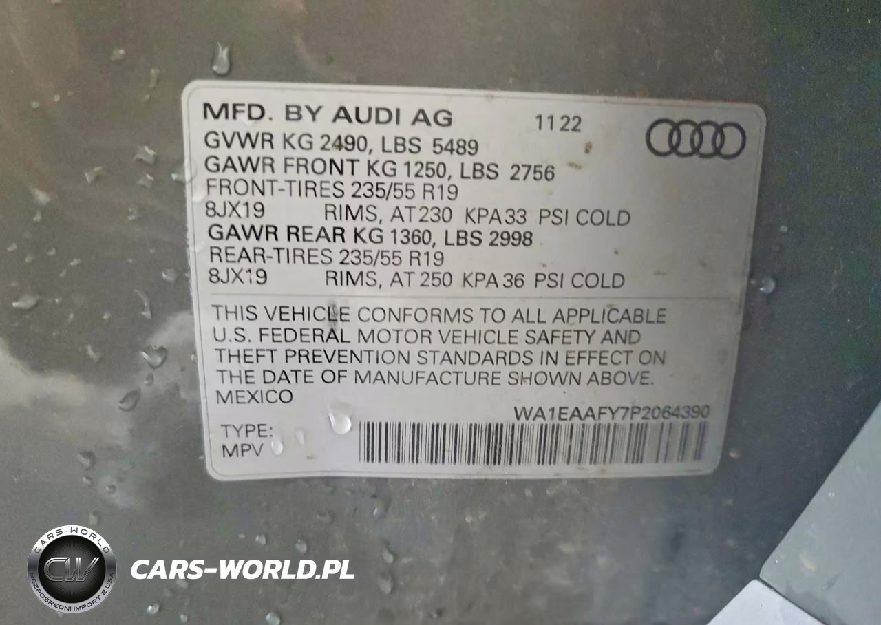 2023 Audi Q5 Premium Plus 45 VIN:WA1EAAFY7P2064390 - 14