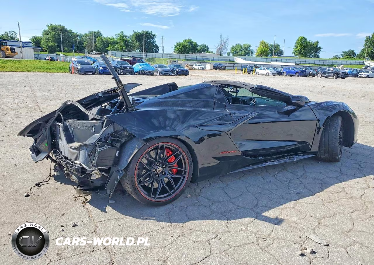 2023 Chevrolet Corvette Z06 3Lz VIN:1G1YF3D33P5600976 - 3