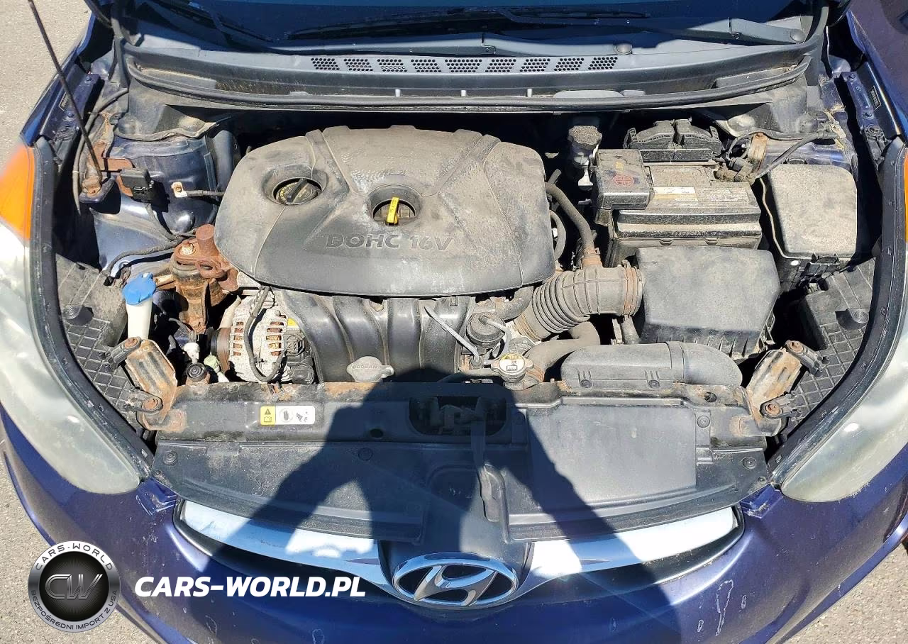 2013 Hyundai Elantra Gls VIN:5NPDH4AE4DH303853 - 11