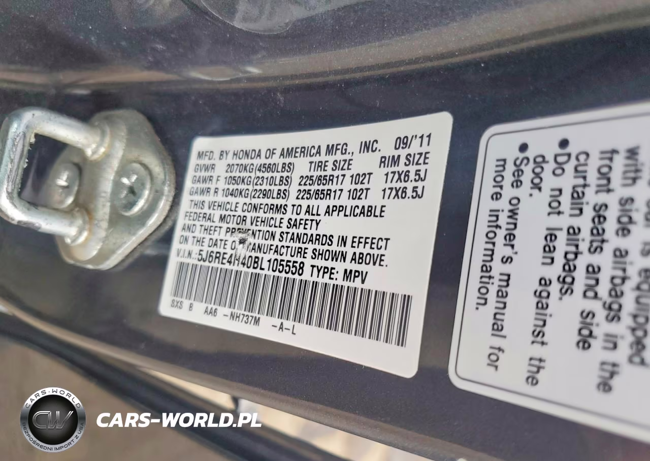 2011 Honda Cr-V Se VIN:5J6RE4H40BL105558 - 13