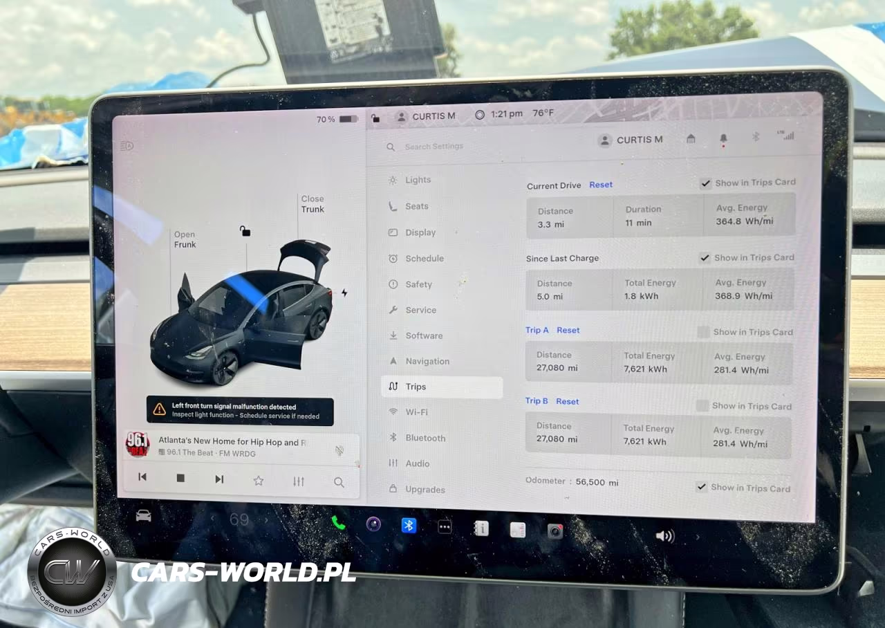 2022 Tesla Model 3 VIN:5YJ3E1EBXNF103983 - 9