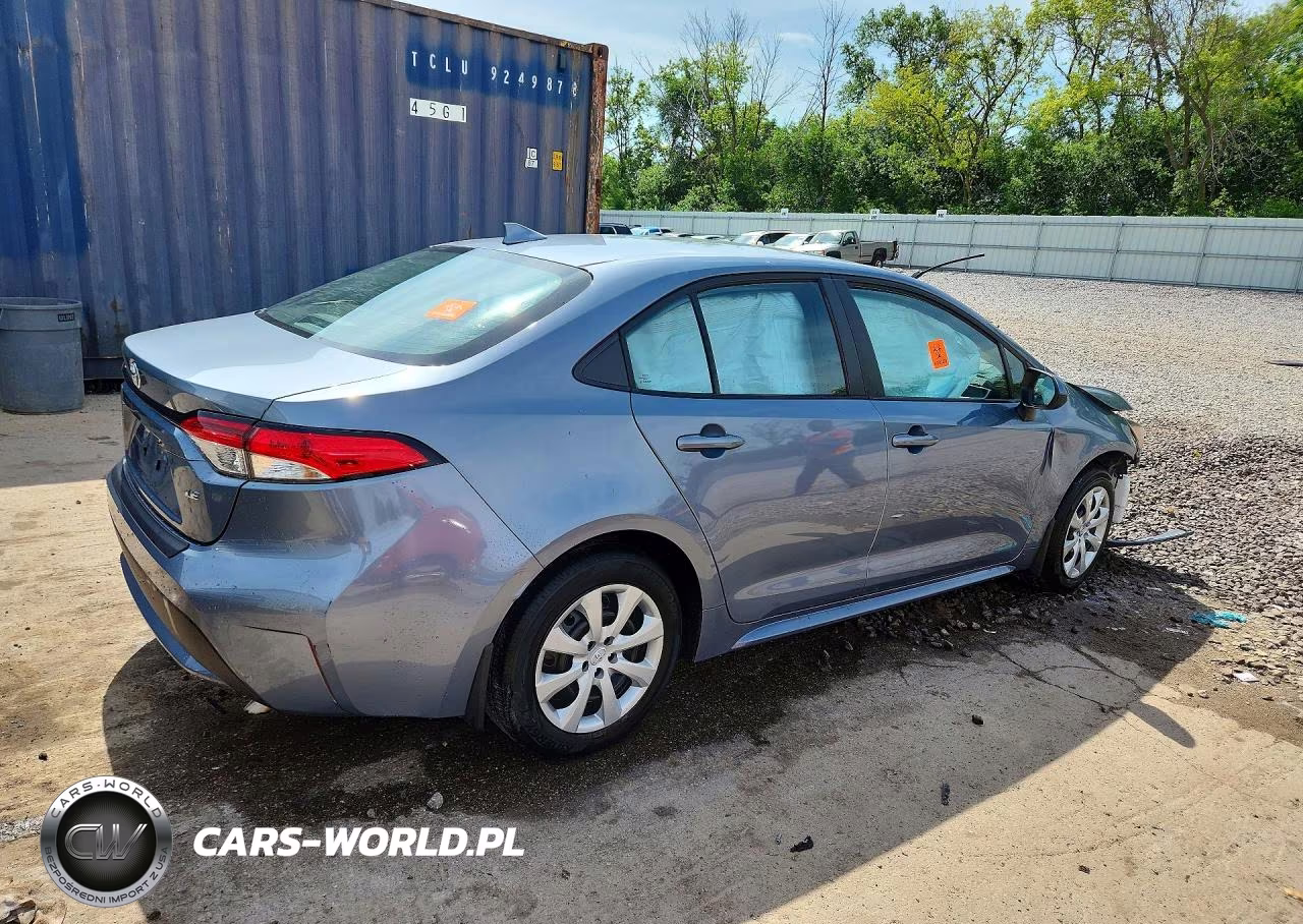 2022 Toyota Corolla Le VIN:5YFEPMAE8NP307447 - 3