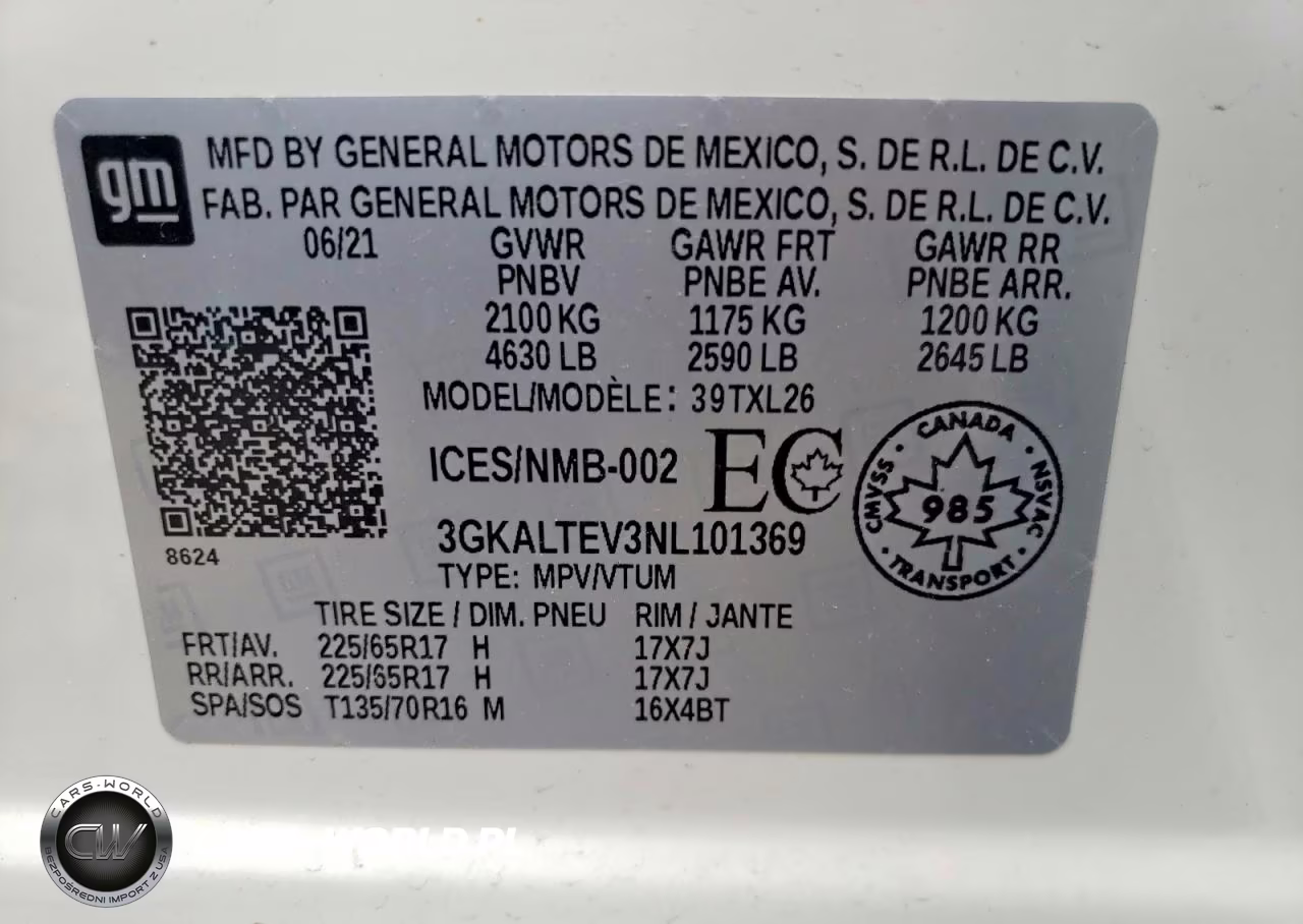 2022 GMC Terrain Sle VIN:3GKALTEV3NL101369 - 12