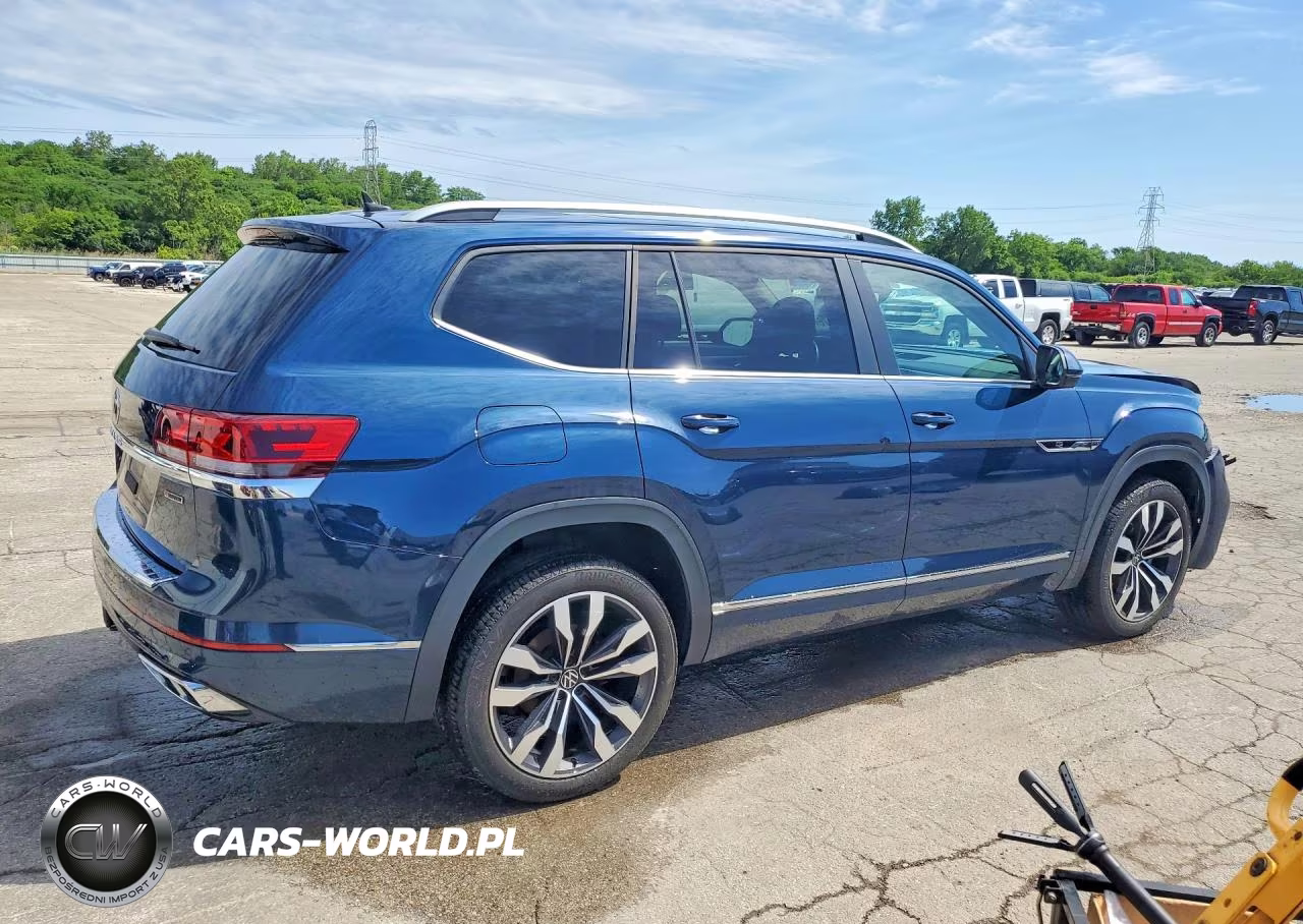 2021 Volkswagen Atlas Sel R-Line VIN:1V2SR2CA8MC565324 - 3