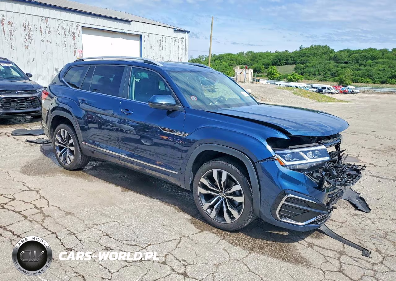2021 Volkswagen Atlas Sel R-Line VIN:1V2SR2CA8MC565324 - 4