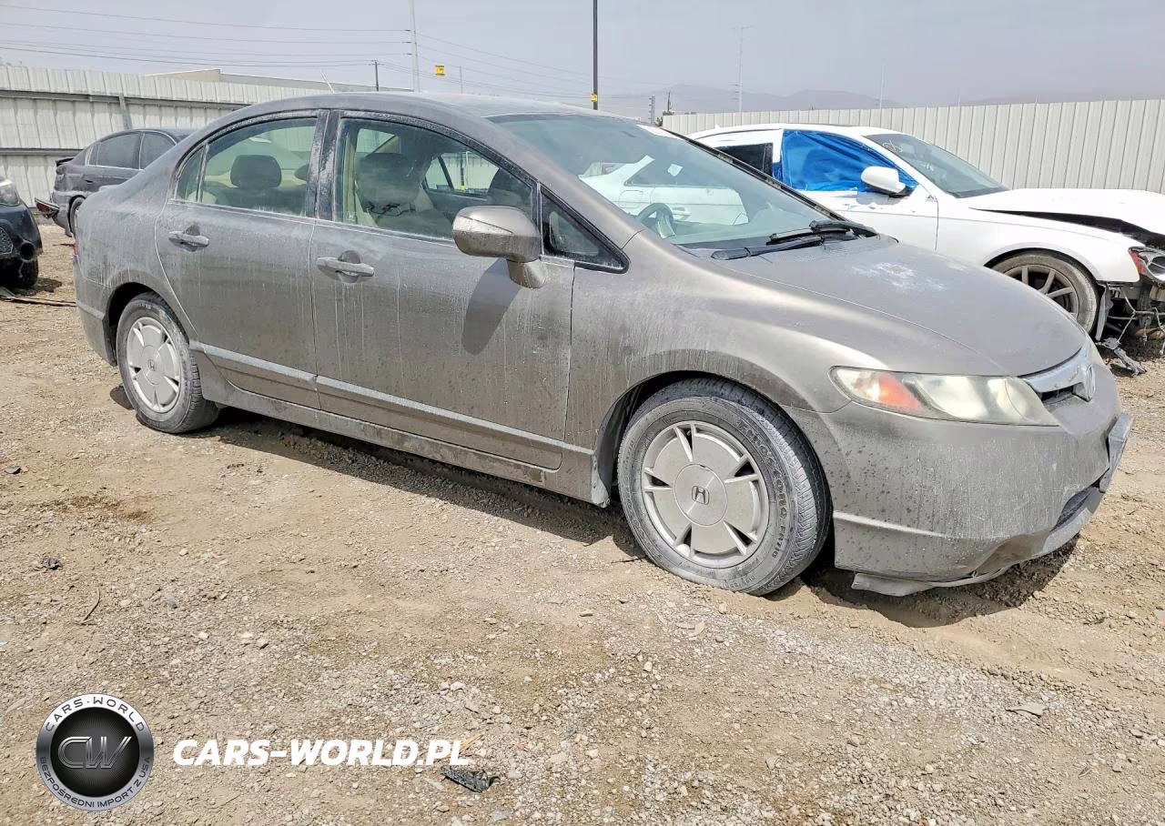 2007 Honda Civic Hybrid VIN:JHMFA36287S008006 - 4