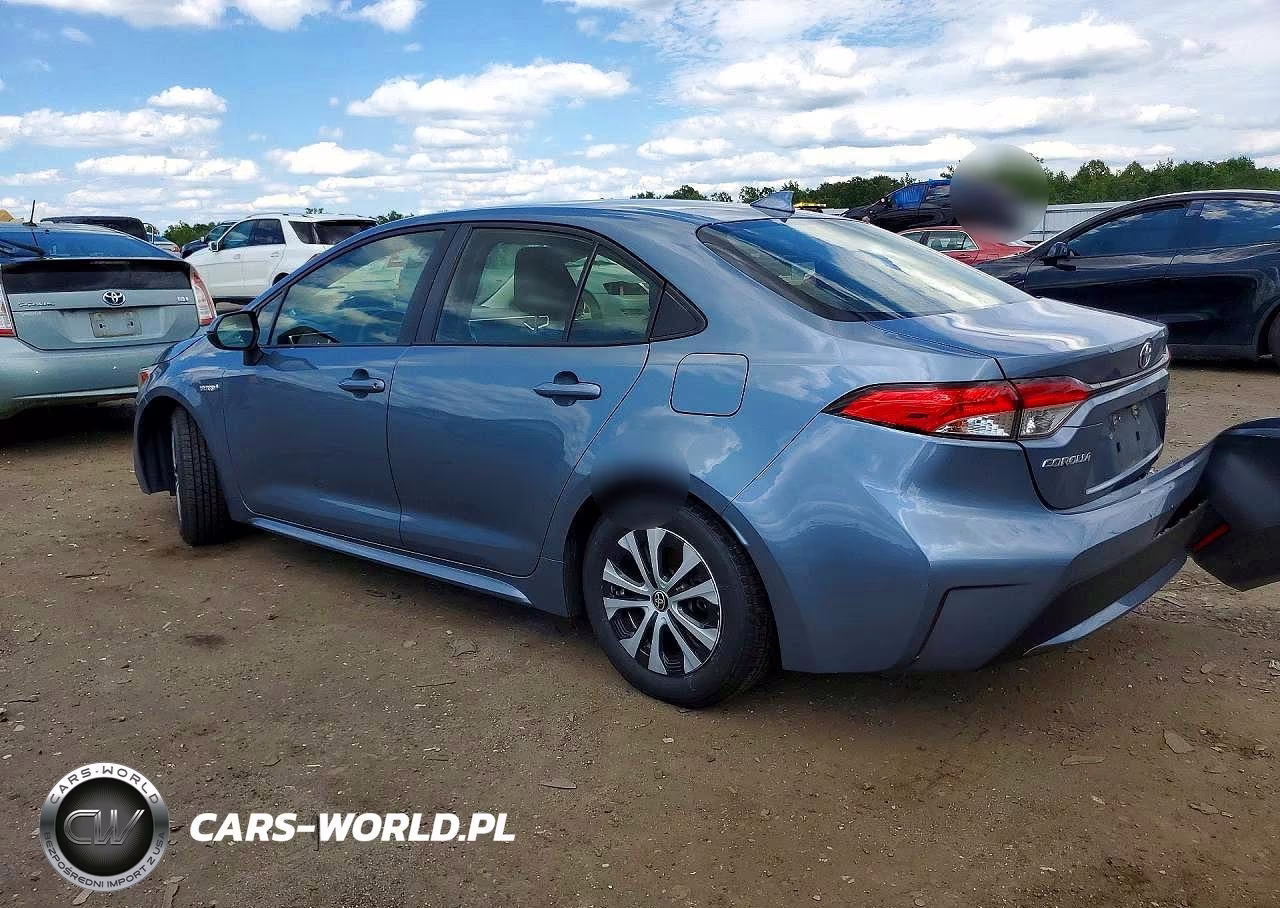 2020 Toyota Corolla Le VIN:JTDEBRBE3LJ003793 - 2