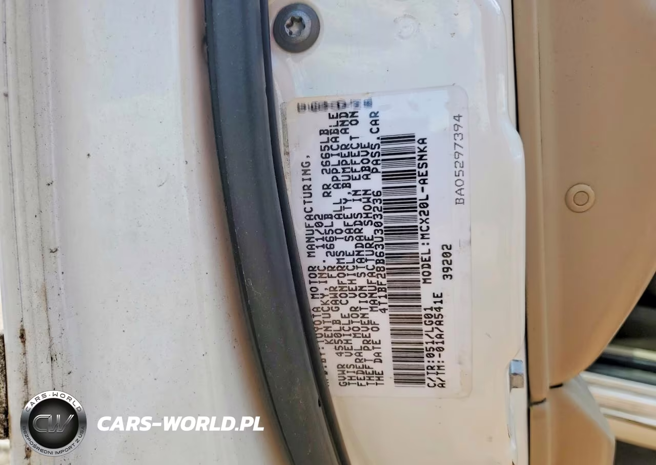 2003 Toyota Avalon Xl VIN:4T1BF28B63U303236 - 12