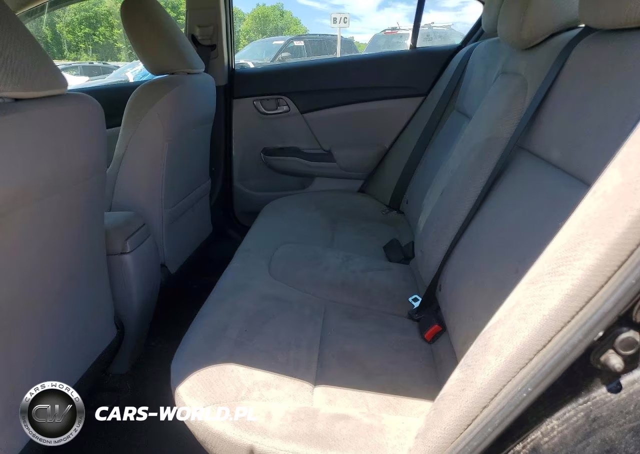 2013 Honda Civic Lx VIN:19XFB2F5XDE268425 - 10