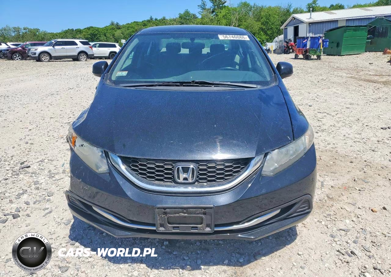 2013 Honda Civic Lx VIN:19XFB2F5XDE268425 - 5