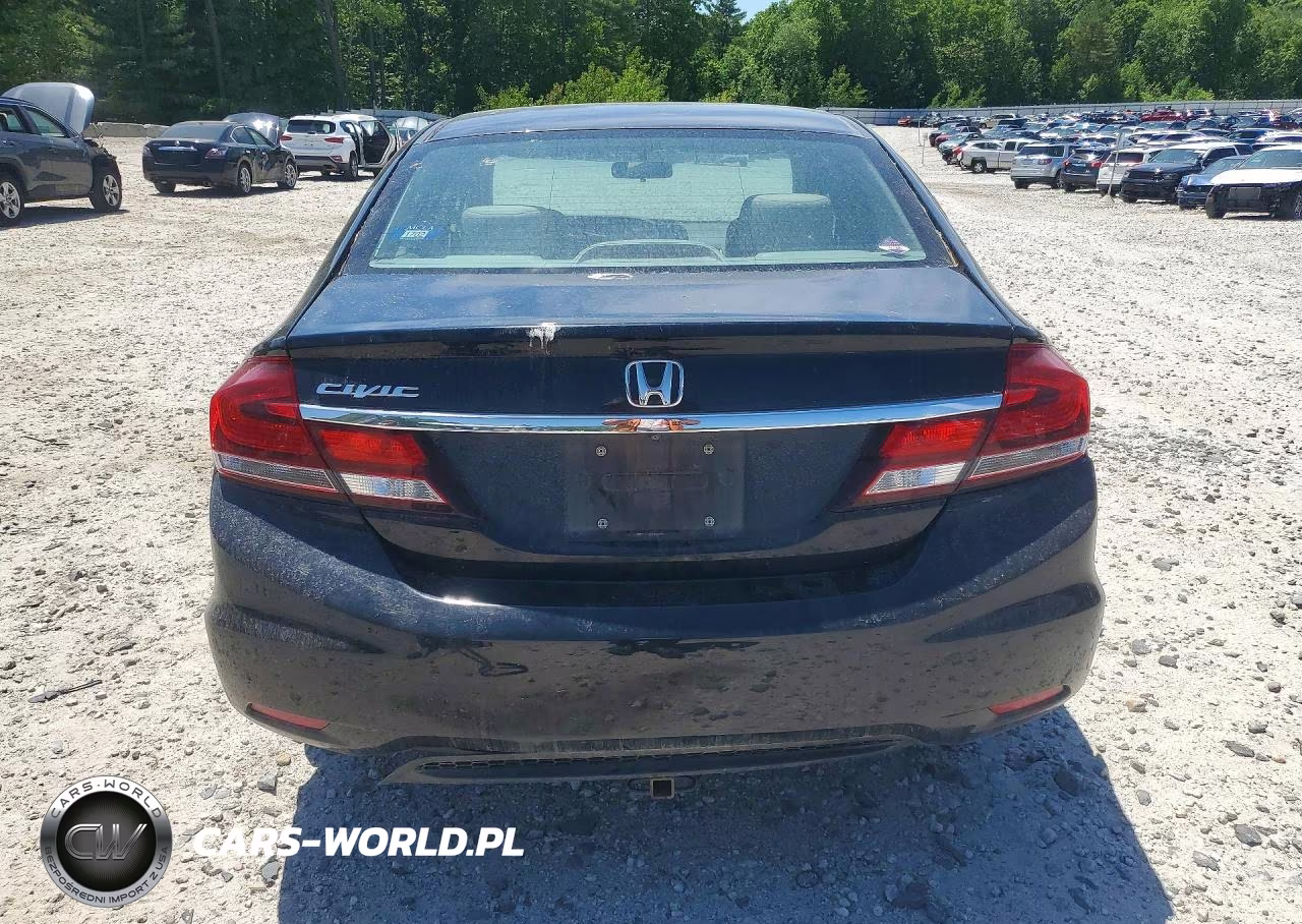 2013 Honda Civic Lx VIN:19XFB2F5XDE268425 - 6