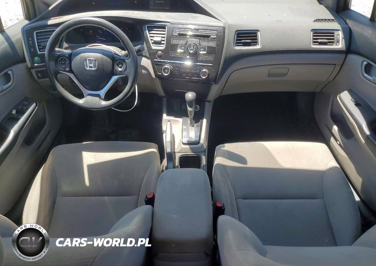 2013 Honda Civic Lx VIN:19XFB2F5XDE268425 - 8