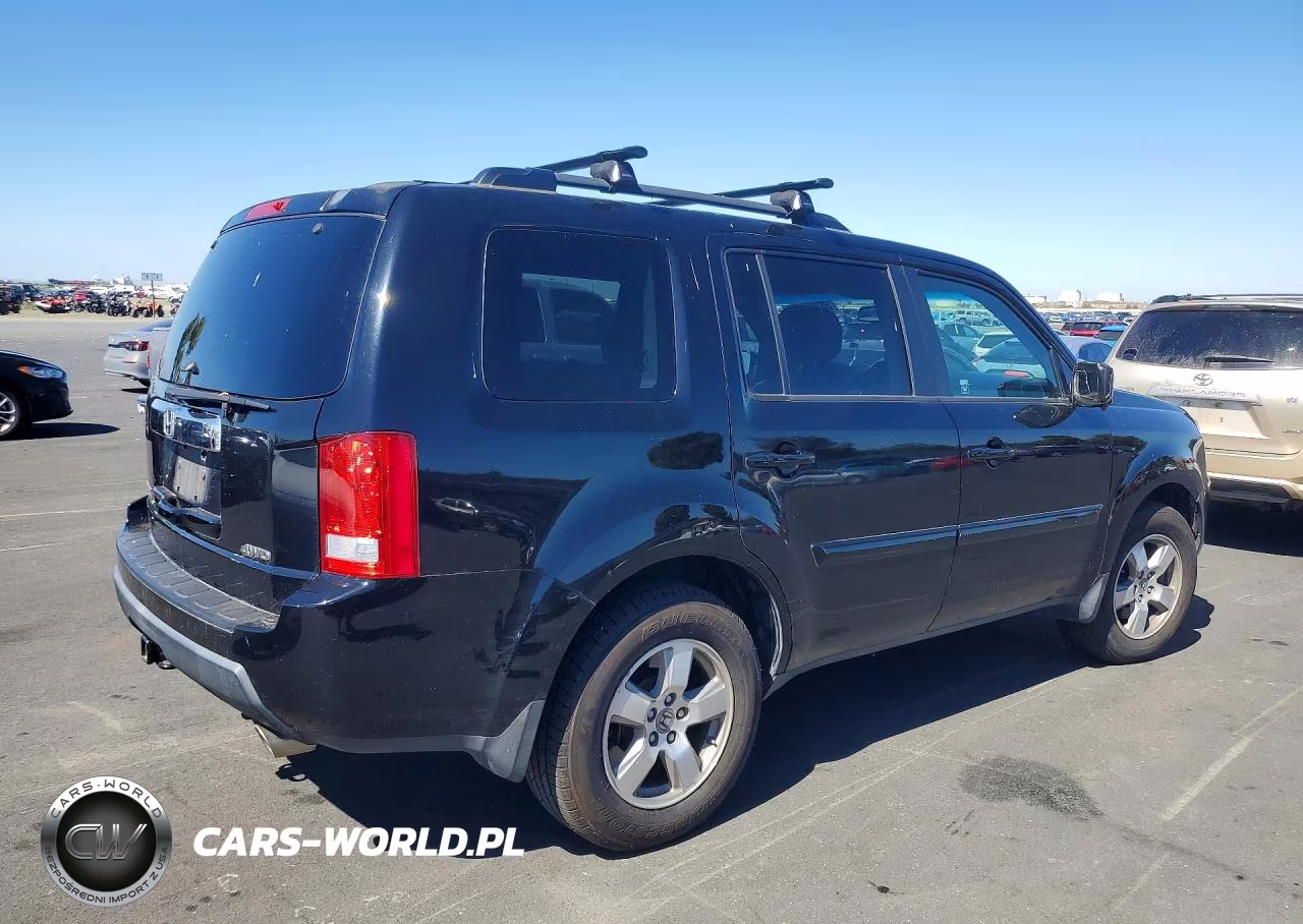 2011 Honda Pilot Exln VIN:5FNYF4H73BB102259 - 3