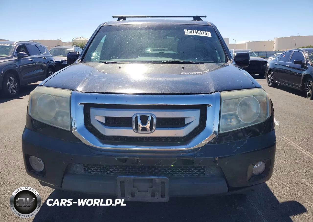 2011 Honda Pilot Exln VIN:5FNYF4H73BB102259 - 5