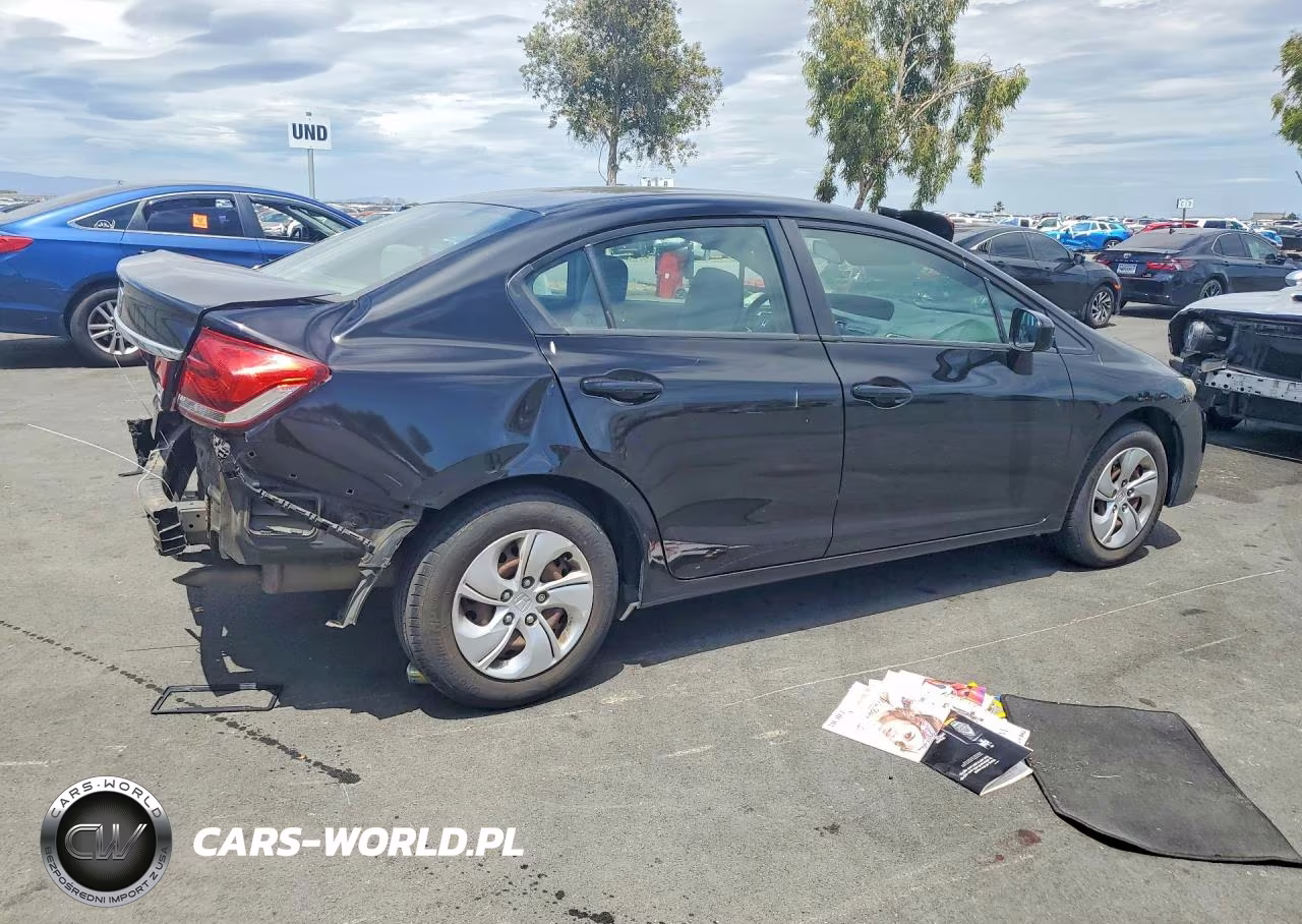 2015 Honda Civic Lx VIN:2HGFB2F56FH527422 - 3