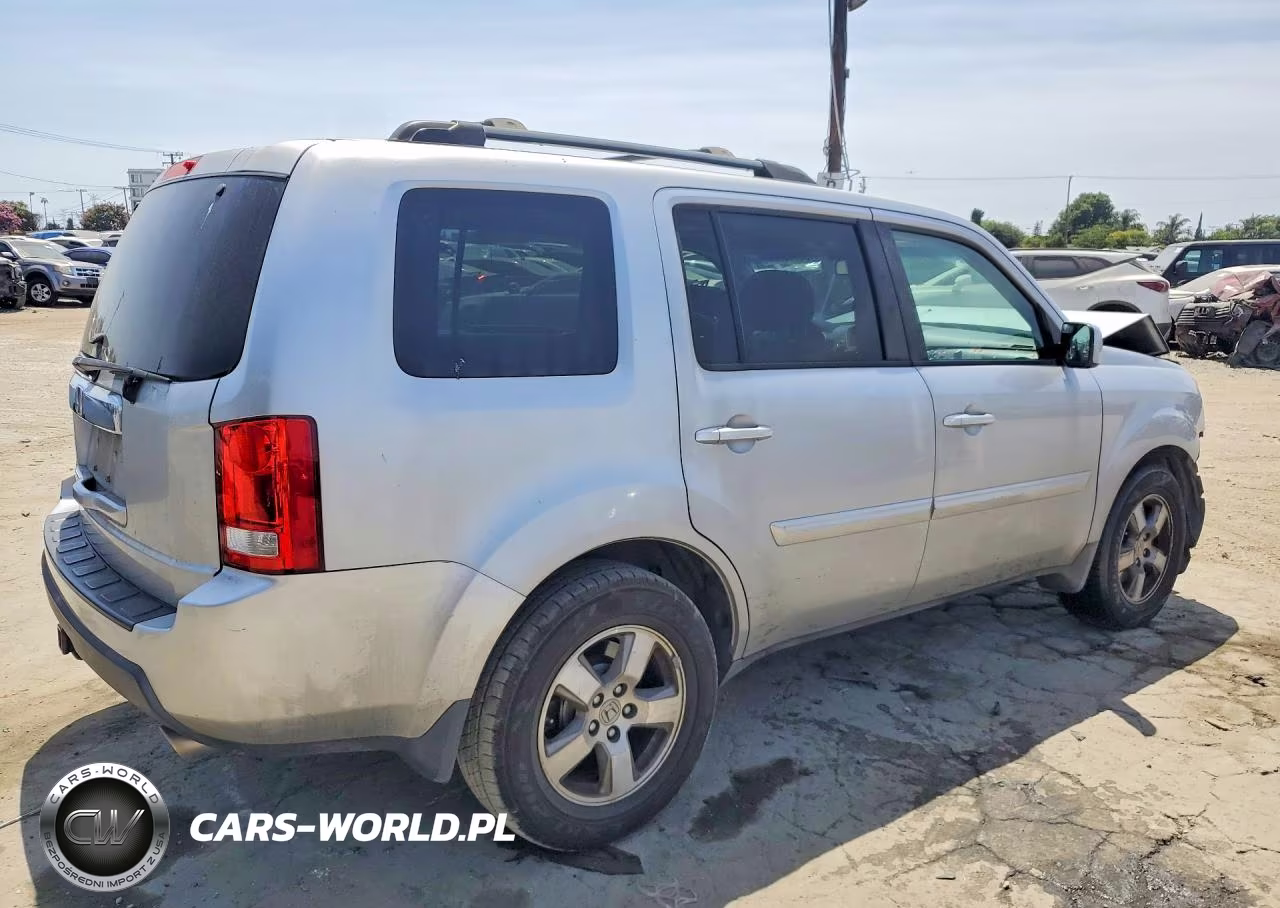 2010 Honda Pilot Exl VIN:5FNYF3H67AB018820 - 3