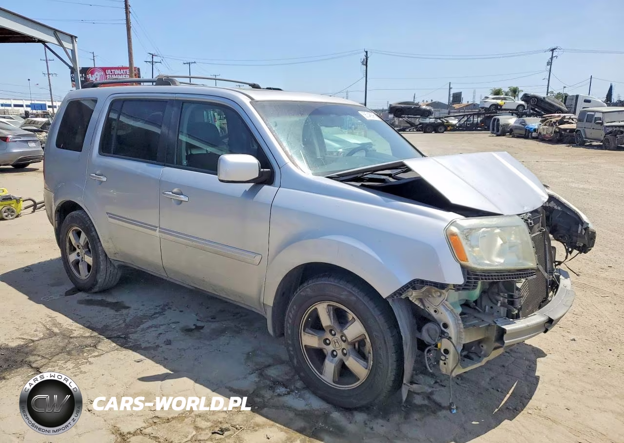 2010 Honda Pilot Exl VIN:5FNYF3H67AB018820 - 4