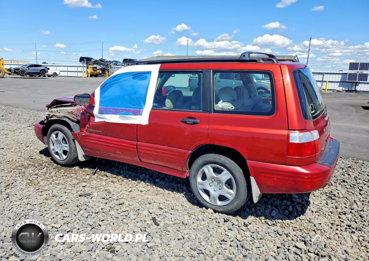 2001 Subaru Forester S VIN:JF1SF65601H751518 - 2