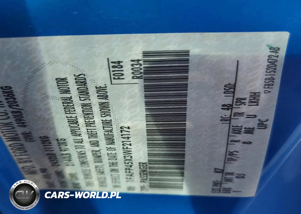 1998 Ford Mustang Gt VIN:1FAFP45X3WF214172 - 12