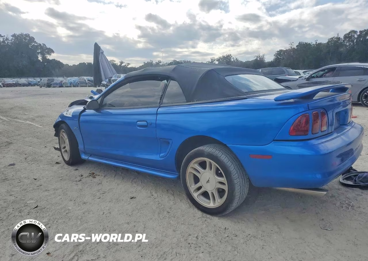 1998 Ford Mustang Gt VIN:1FAFP45X3WF214172 - 2