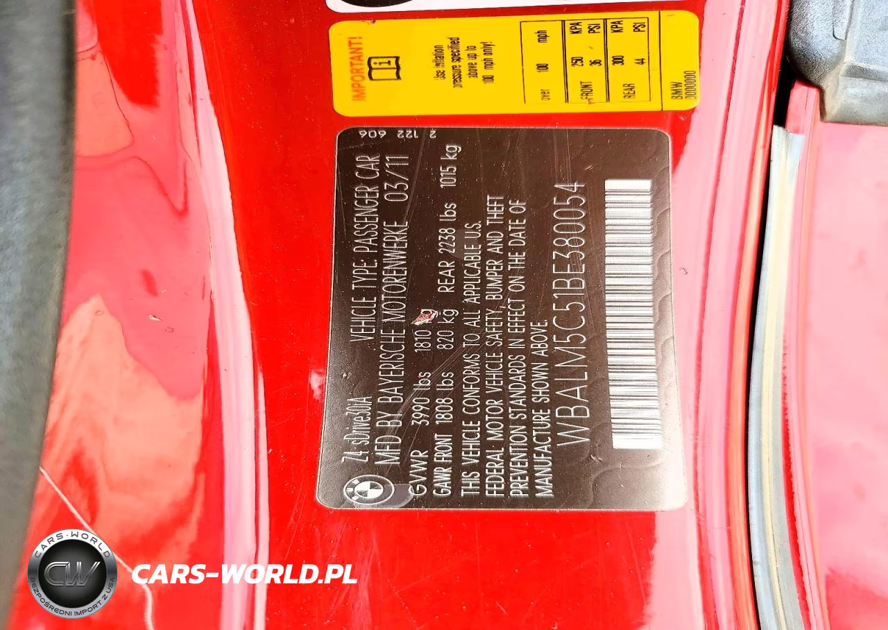 2011 BMW Z4 Sdrive30I VIN:WBALM5C51BE380054 - 12