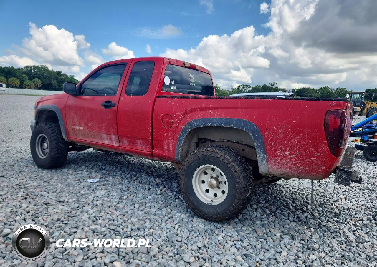 2005 Chevrolet Colorado VIN:1GCDT196958228450 - 2