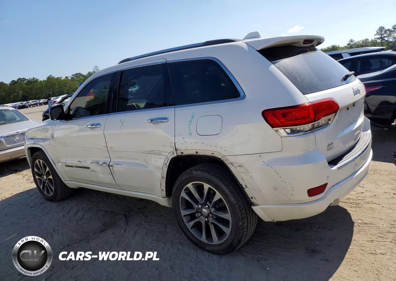 2017 Jeep Grand Cherokee Overland VIN:1C4RJECG7HC740150 - 2