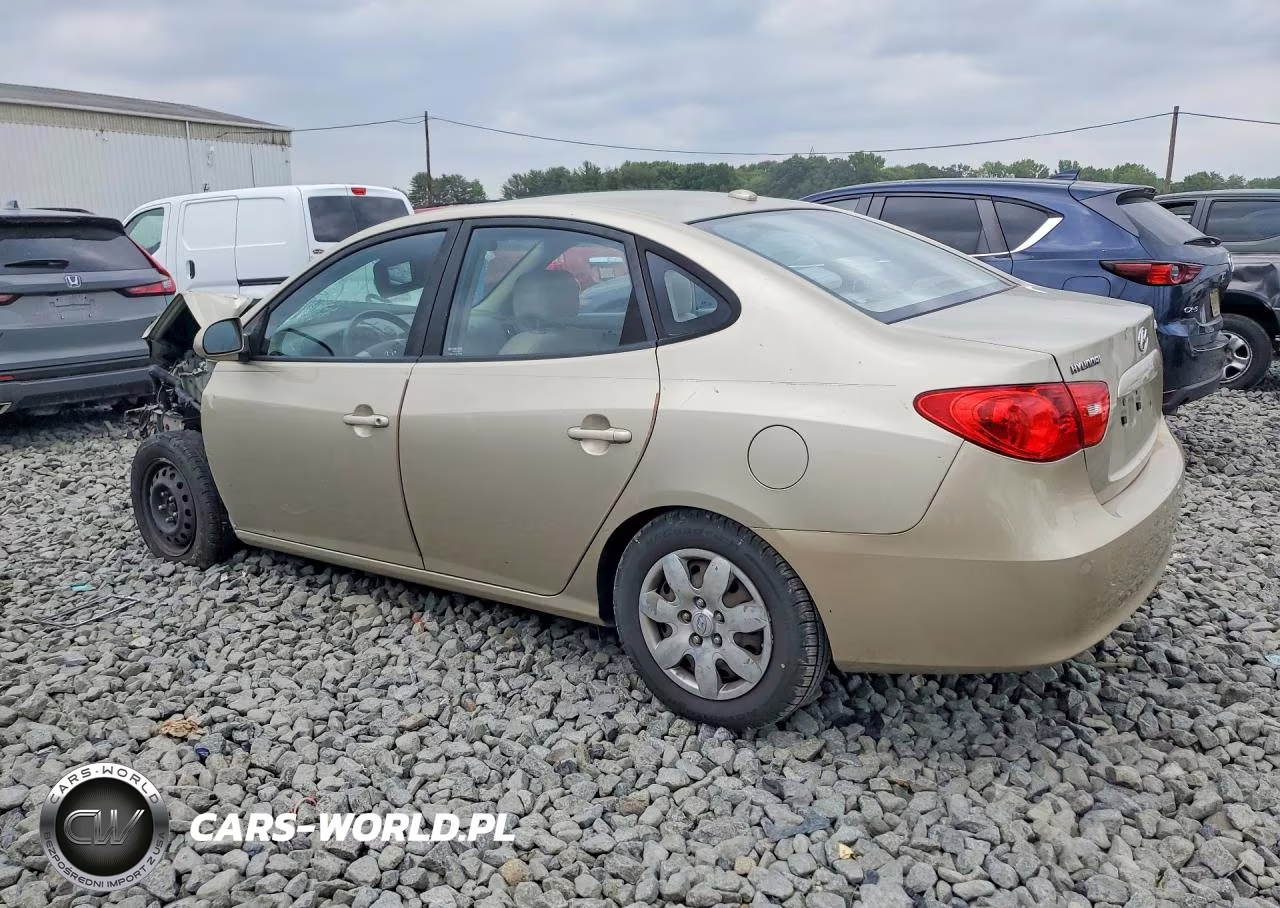 2007 Hyundai Elantra VIN:KMHDU46D77U195102 - 2