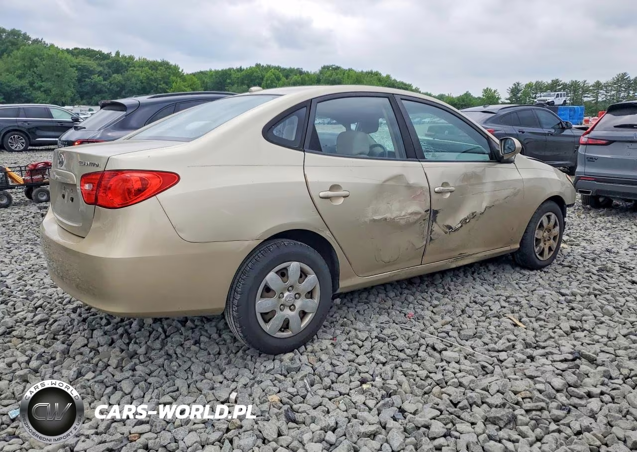 2007 Hyundai Elantra VIN:KMHDU46D77U195102 - 3