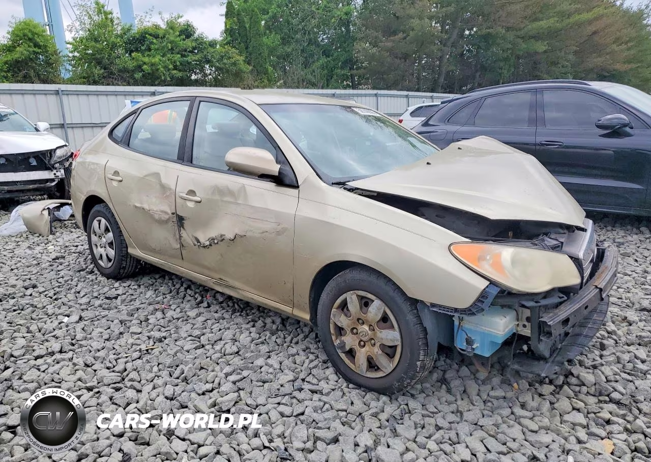 2007 Hyundai Elantra VIN:KMHDU46D77U195102 - 4