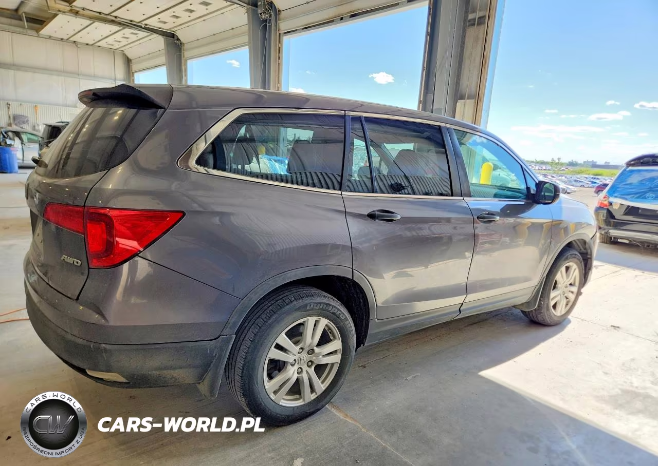 2016 Honda Pilot Lx VIN:5FNYF6H15GB042855 - 3