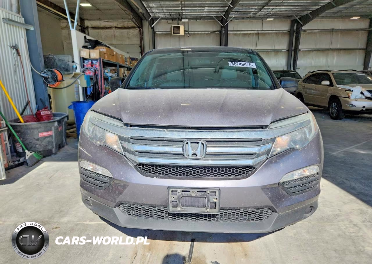 2016 Honda Pilot Lx VIN:5FNYF6H15GB042855 - 5
