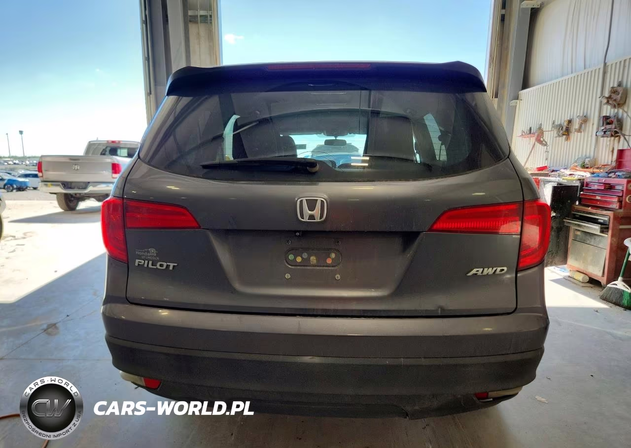 2016 Honda Pilot Lx VIN:5FNYF6H15GB042855 - 6
