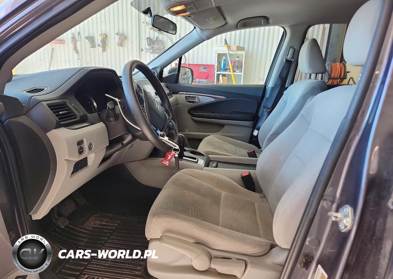 2016 Honda Pilot Lx VIN:5FNYF6H15GB042855 - 7