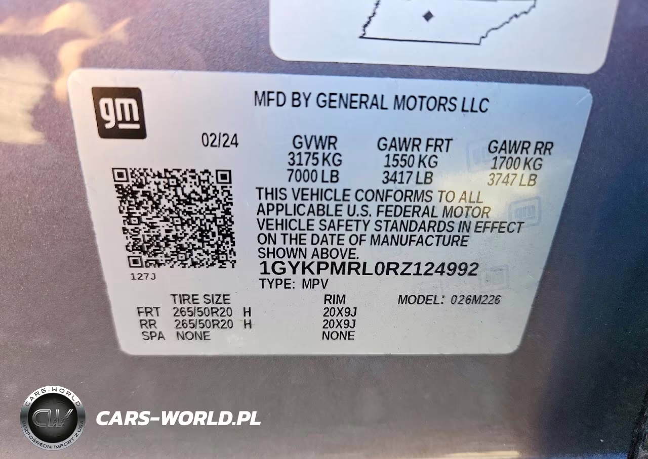2024 Cadillac Lyriq Tech VIN:1GYKPMRL0RZ124992 - 14