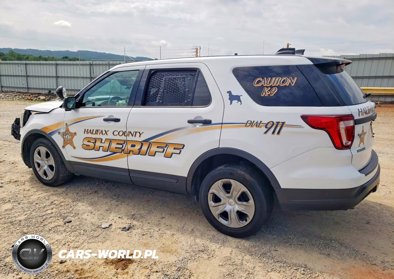 2019 Ford Explorer Police Interceptor VIN:1FM5K8AR9KGA29160 - 2