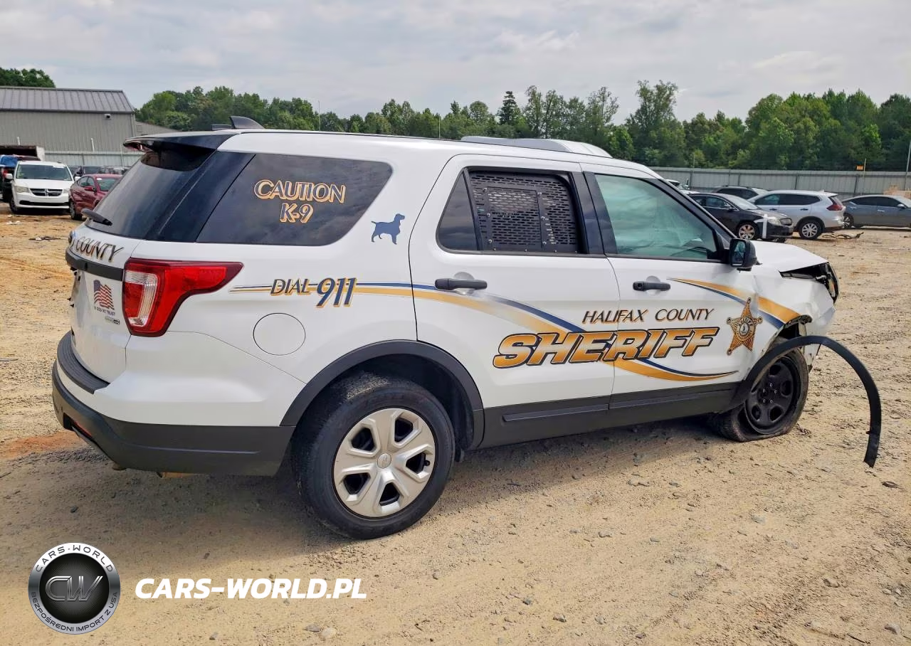 2019 Ford Explorer Police Interceptor VIN:1FM5K8AR9KGA29160 - 3