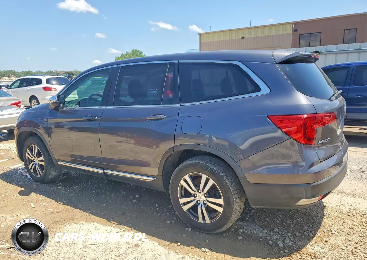 2016 Honda Pilot Exl VIN:5FNYF6H8XGB076464 - 2