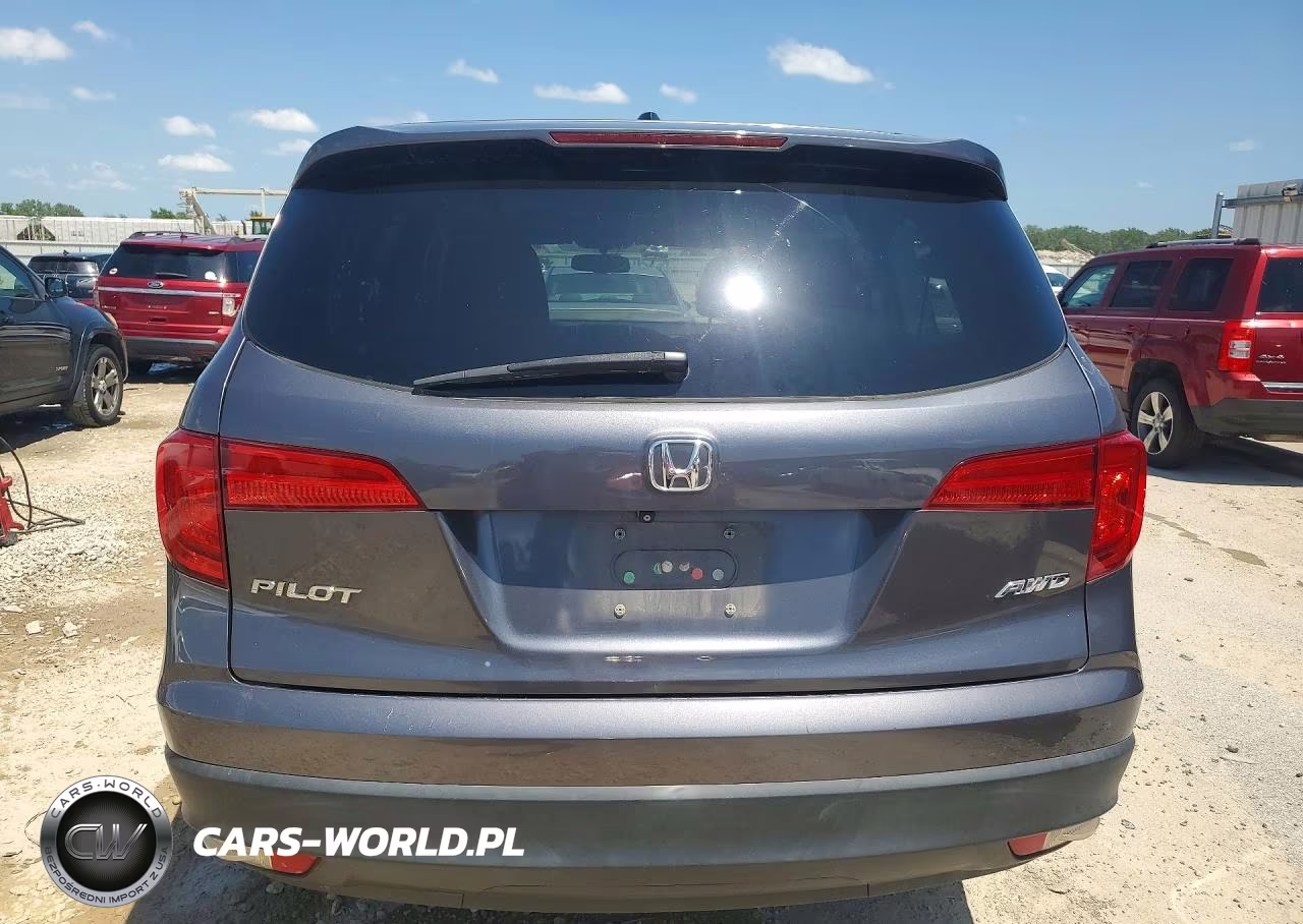 2016 Honda Pilot Exl VIN:5FNYF6H8XGB076464 - 6