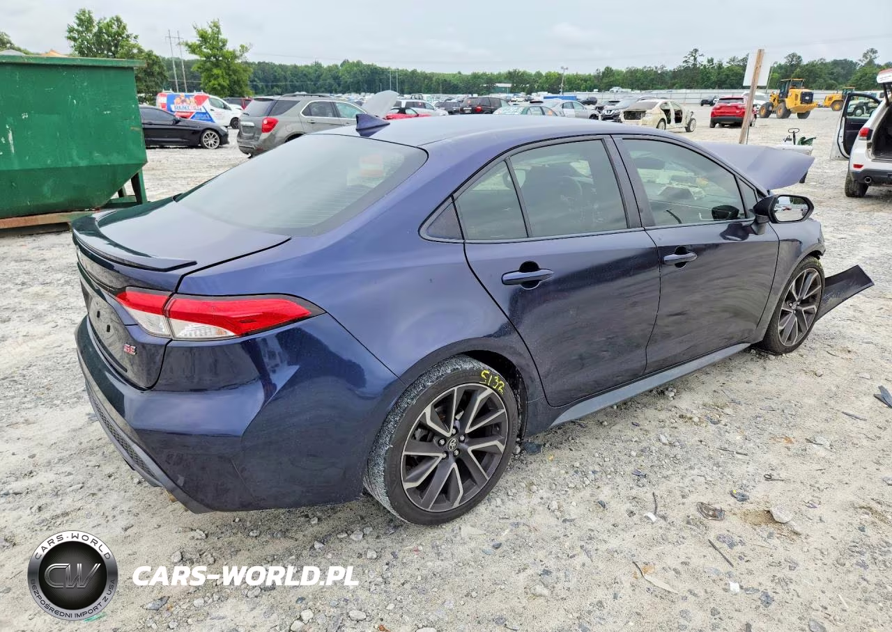 2020 Toyota Corolla Se VIN:JTDS4RCE6LJ040221 - 3