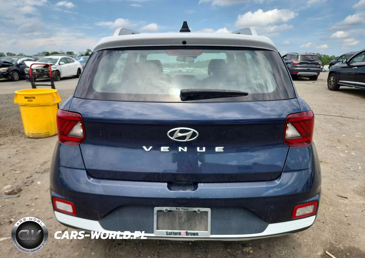 2020 Hyundai Venue Denim VIN:KMHRC8A35LU021909 - 6