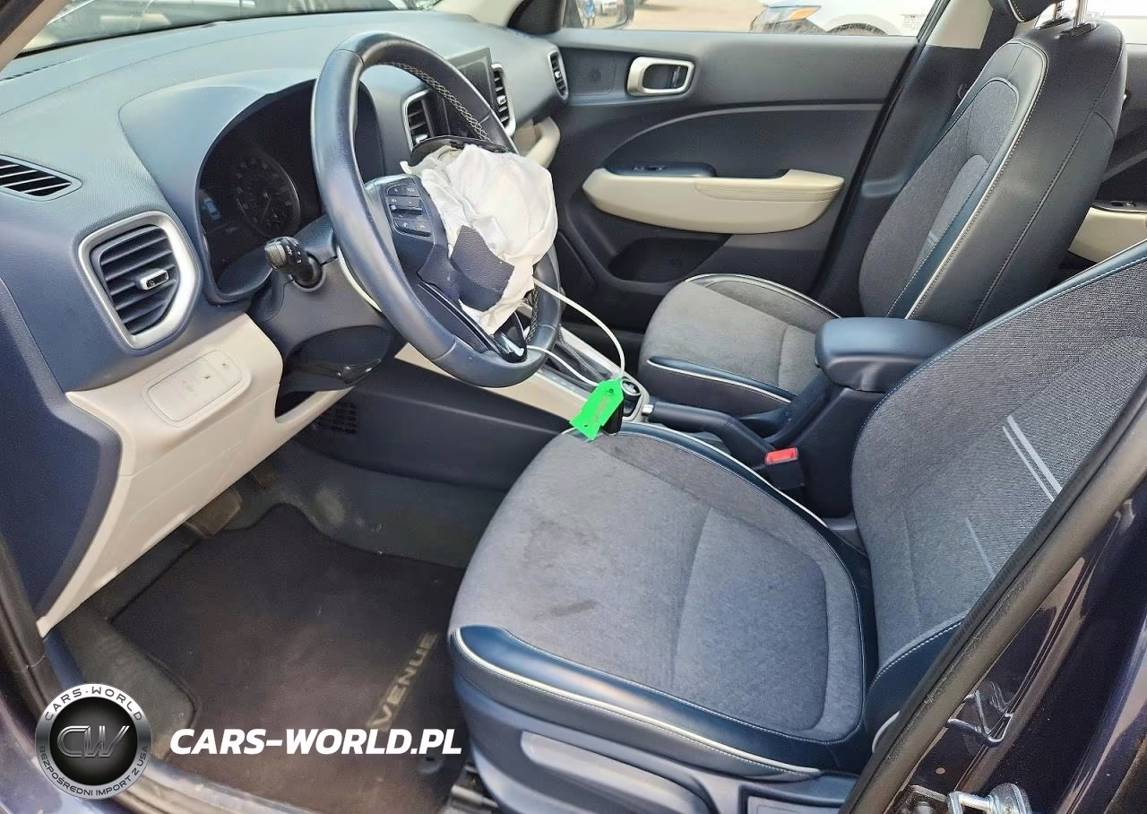 2020 Hyundai Venue Denim VIN:KMHRC8A35LU021909 - 7