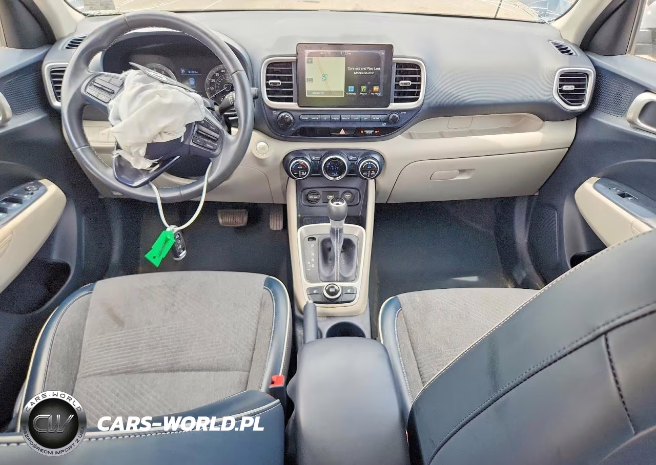 2020 Hyundai Venue Denim VIN:KMHRC8A35LU021909 - 8