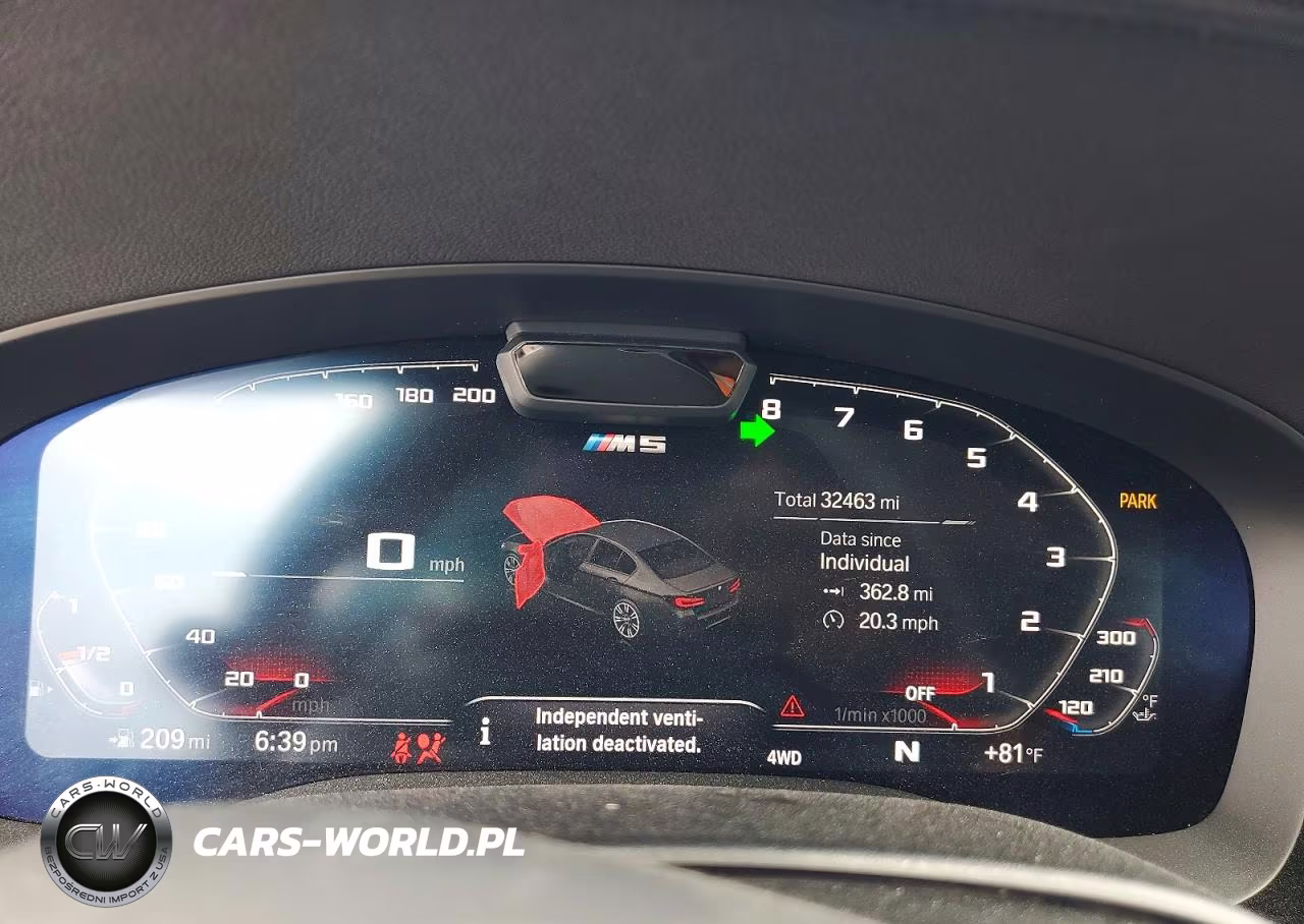 2021 BMW M5 VIN:WBS83CH08MCG82044 - 9