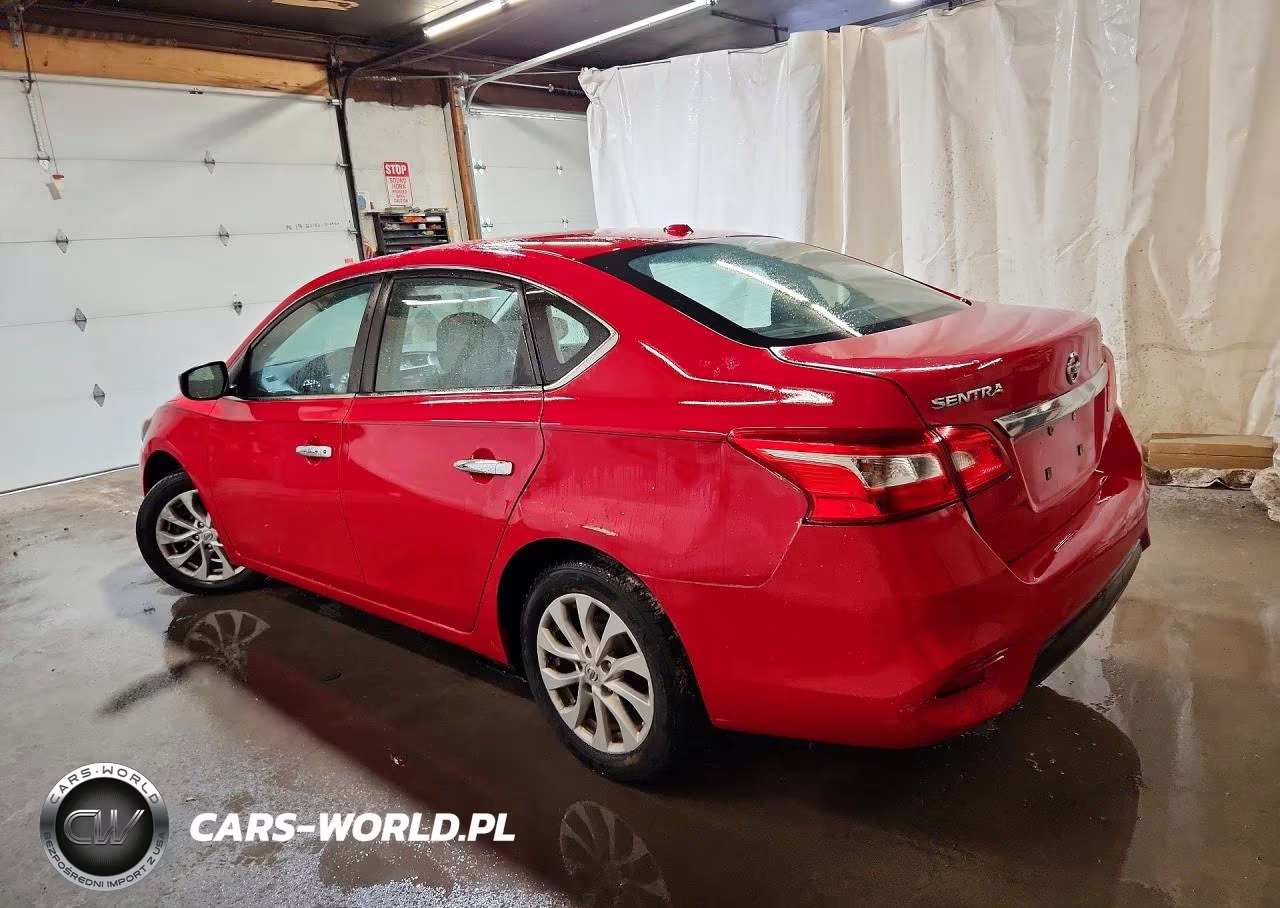 2018 Nissan Sentra Sv VIN:3N1AB7AP4JL617489 - 2