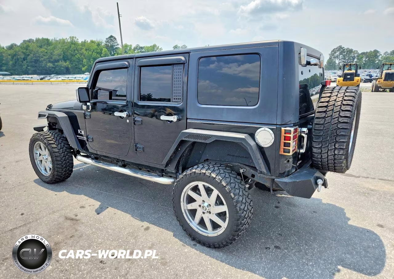 2008 Jeep Wrangler Unlimited X VIN:1J4GB39138L563649 - 2