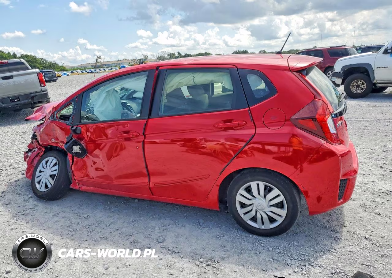 2016 Honda Fit Lx VIN:JHMGK5H51GX023910 - 2