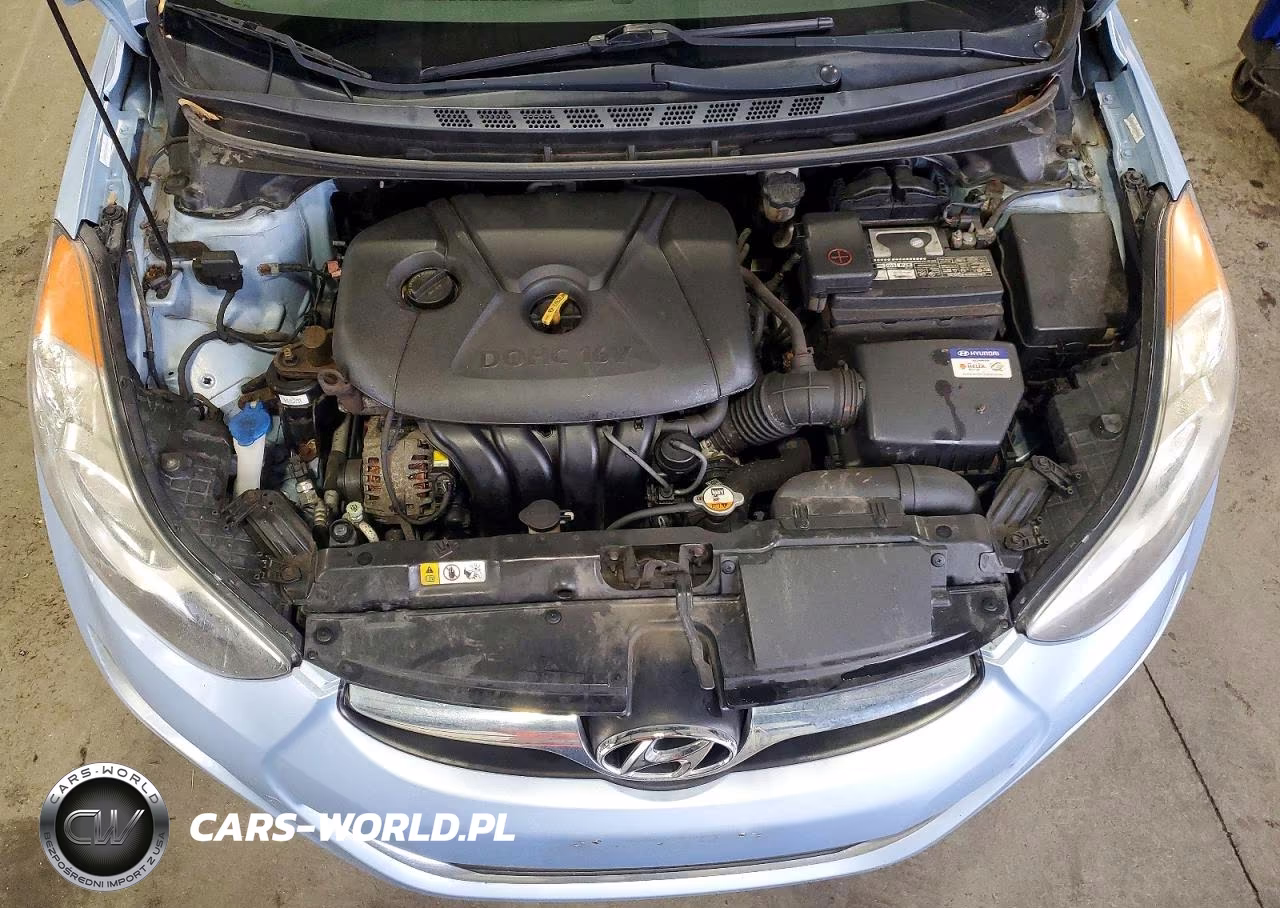 2012 Hyundai Elantra Gls VIN:KMHDH4AE1CU274635 - 11